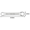Tone Short Glasses Wrench (Straight) M03-1417 Double Side Width 0.6