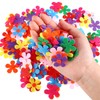 Felt Flowers Fabric Flowers Embellishments for DIY Crafts (200 Pieces)