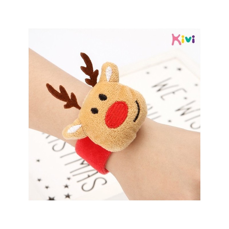 (Kids Vision) Christmas One-Touch Wristband 10p / (키즈비전)크리스마스 원터치 손목밴드