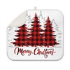Christmas tree Dish Drying Mat, Highly Absorbent Microfiber Kitchen Counter