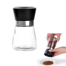 Salt and Pepper Grinder - Ceramic Salt and Pepper Grinder for Salt and Pepper Shakers Kitchen Grinder Grinder Ceramic and Copper Hand Grinder for Kitchen