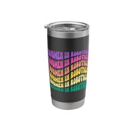Robotics Is My Sport Robot Engineering Programming Stainless Steel Insulated Tumbler