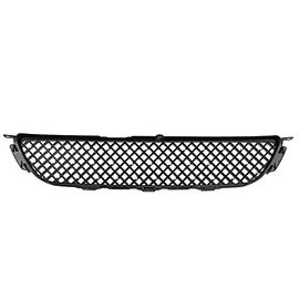 YLT AUTO Hood Mesh Front Bumper Gloss Black JDM Diamond Front Grille Cover for 2001 2002 2003 2004 2005 LEXUS IS300