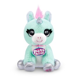 Pets Alive Pet Shop Surprise Unicorn Toys by ZURU - Interactive with Electronic 'Speak & Repeat' Animal Playset Unicorn Gifts for Girls and Kids (Series 2)