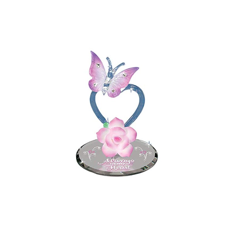 Glass Baron "Always in My Heart Butterfly Figurine