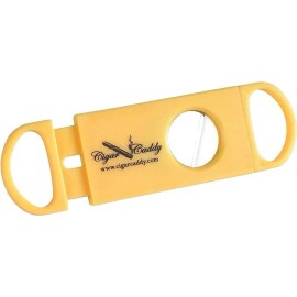 Cigar Caddy Yellow Guillotine Cigar Cutter, Up to 54-Ring