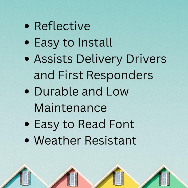 5" Polished Brass House Address Number #9, Flush Mount