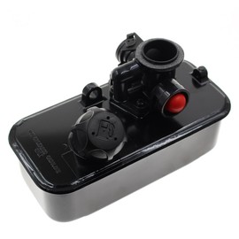 AUTOKAY Fuel Gas Tank and Carburetor Assembly for Briggs and Stratton 499809 498809A 494406
