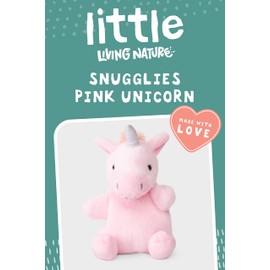 Living Nature LITTLE Snugglies Pink Unicorn Plush Toy - Fantasy Stuffed Animal Toy Collection