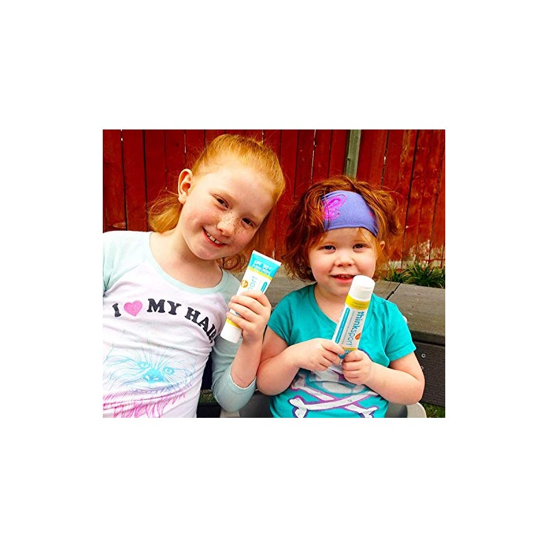 Thinksport Kids Natural Sunscreen SPF 50, 3 ounce (Pack of