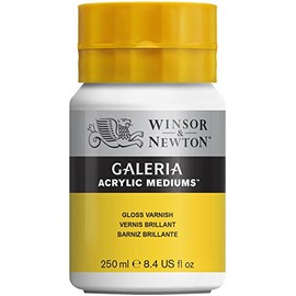 Winsor & Newton 3040801 Galeria Acrylic Medium Gloss Varnish, 250ml