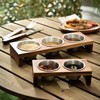 2Pcs Stainless Steel Drop-in Cup Drink Holder Silver Game Table