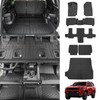 Zekzoop Floor Mats Compatible with 2025 Toyota 4Runner 5 Seats