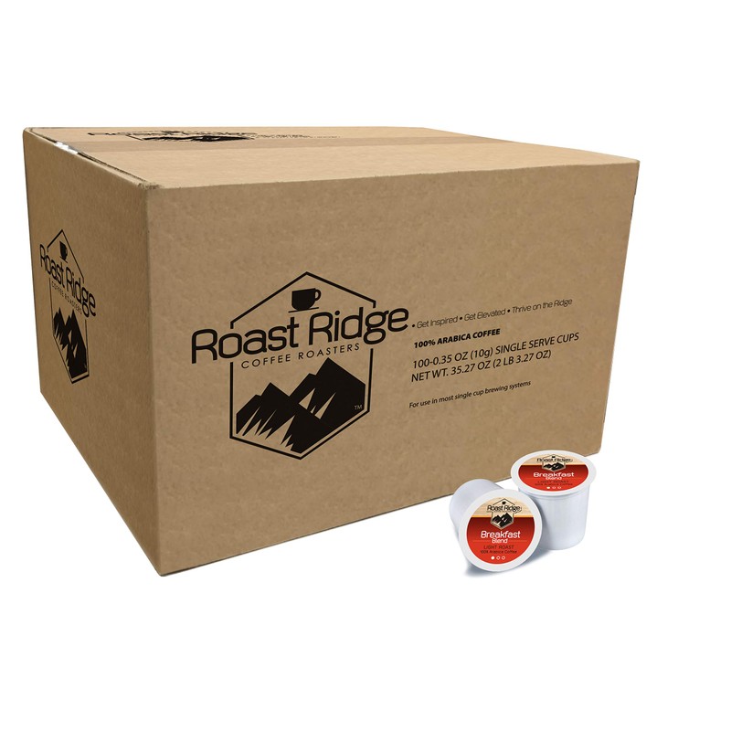 Roast Ridge Single Serve Coffee Pods Compatible with Keurig K
