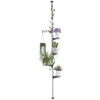 Hershii 5-Layer Indoor Plant Stand Pole Spring Tension Rod Corner