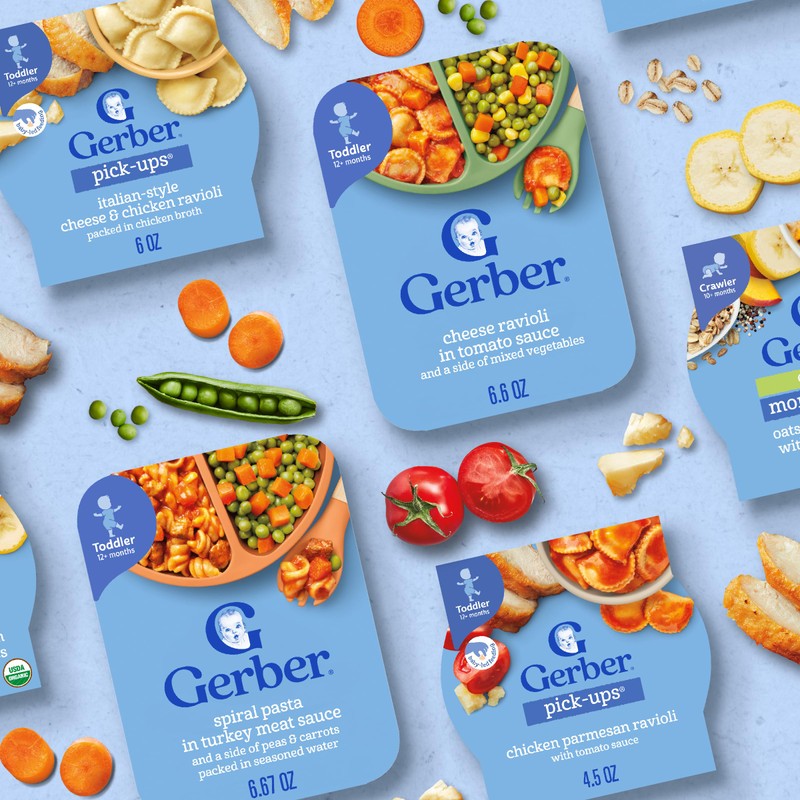 Gerber Graduates Lil' Entrees Mashed Potatoes & Gravy with Roasted