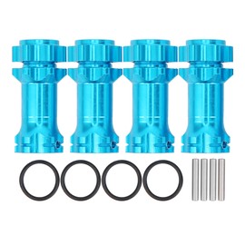 4pcs 30mm/1.2in Extension Longer Adapter Accessory Fit for HSP 94087 94762 1:8 RC Car Blue