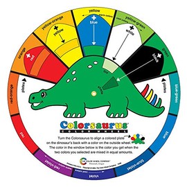 Color Wheel Childrens Colorsaurus