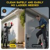 Pressure Washer Extension Wand with Gutter Cleaner Attachment, 30° 90°