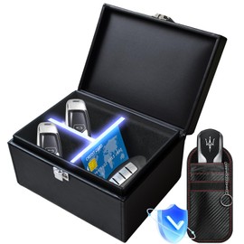 2025 Keyless Go Protection Car Key Box, RFID Blocker Car Key Box, Faraday Box for Keyless Keys, Key Box Keyless Go Protection, Car Key Protection Keyless (Small)