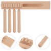 ibasenice Traditional Sporting Celebrations Instrument - 4pc Wooden Ratchet Noise