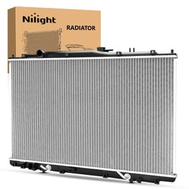 Nilight Radiator for Acura MDX V6 3.5L 2003 2004 2005 2006, Honda Pilot V6 3.5L 2005-2008 Automatic Transmission, Engine Coolant Radiator Replace# 19010RDJA51, 19010RDJA52