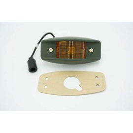 Omnia Warehouse MS35423-1 LIGHT MARKER CLEARANCE AMBER SIDE MARKER M35 M998 M939 M35A2 M998 FMTV LMTV MS35423-1 12417654-003 12338610-1 11683834 6220-01-032-7291 7261919-2