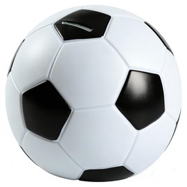 Soccer Piggy Bank, PVC Coin Bank, Shatterproof Money Bank(Small)