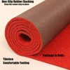 Red Carpet Runner for Party, 3 x 30 Ft, Roll-Packed