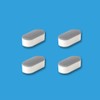 In My Bathroom | Bumpy Bumpers Toilet Seat Spacers (Sanitary