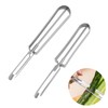 2 Pcs Stainless Steel Vegetable Peelers, Kitchen Potato Carrot Peelers