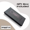 Snappi Co® Metal Folding Beard Comb | 304 Stainless Steel
