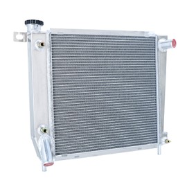 RadBuild 3 Row Aluminum Radiator For 1985-1994 Ford Ranger/Explorer/Bronco II 2.8L 2.9L 3.0L 4.0L V6 GAS, 3 Row Radiator