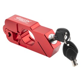 Effitnee Motorcycle Handlebar Lock Universal, Grip Brake Throttle Lock for Sports Bikes Mountain Bike ATVs, Security Lock Anti Theft Grip Lock