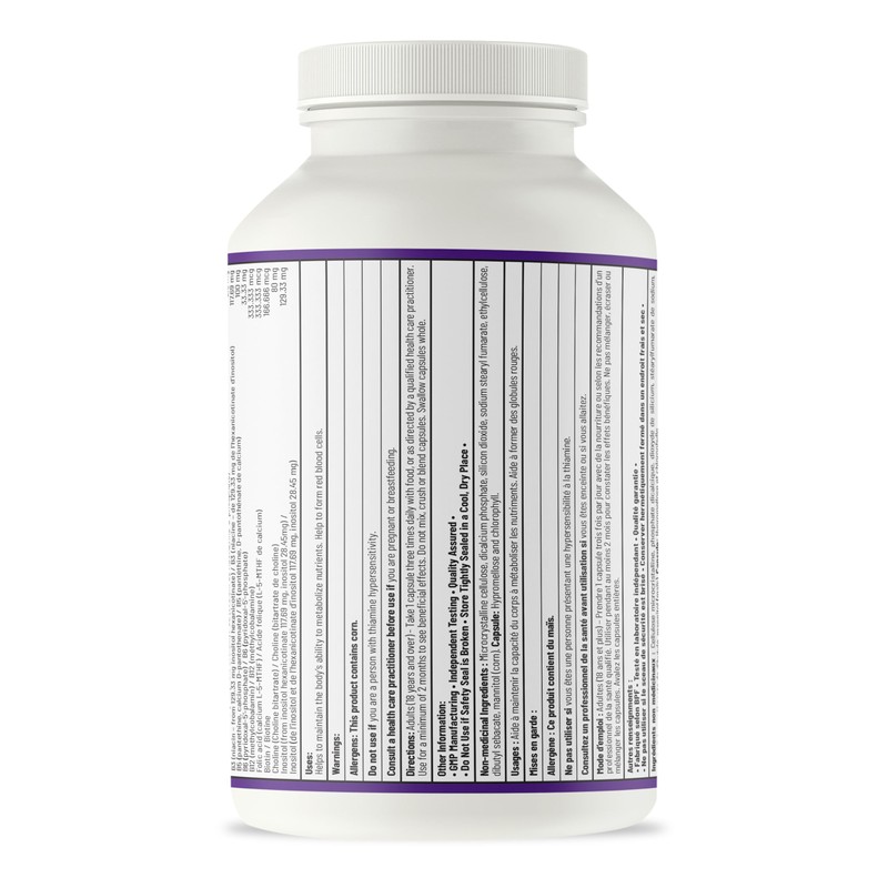 AOR AOR Advanced B Complex Capsules, 180 Count 60-Day Supply