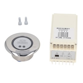 SPA Induction Switch Controller Stainless Steel Spa Induction Control Time Delay Switch Touch Switch Pool Accessory Round Column