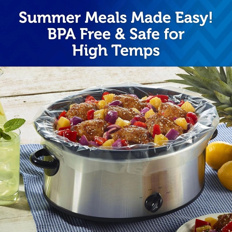 Reynolds Kitchens Slow Cooker Liners, Regular (Fits 3-8 Quarts), 6