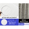 PUREBURG Replacement HEPA Filters and 1 Carbon Pad Compatible with