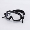 Earplug Integrated Anti-Fog Swimming Goggles LMCF-0163 White
