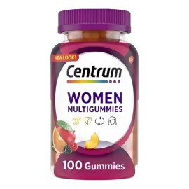 Centrum Multivitamínico Mujer Vitaminas 100 Gomitas Belleza