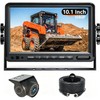 10" 1080P AHD Wired Reverse Rear View Backup Camera System,Guide