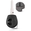 SALPIE 2 Button Car Key Shell Case (Including Buttons) Compatible