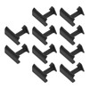 10PCS PV Panel Water Guide Clamp Pa66 Heat Resistant Anti
