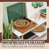 Briwooody Cork Turntable Mat/3mm Thick for Better Sound Support on