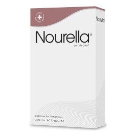 Suplemento Belleza Nutricional Nourella Vercilex Tabletas Sabor Vegano