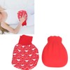 Hot Water Bottle Silicone Explosion Proof Hot Water Bag with