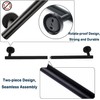 Sayayo 24 Inch Towel Bar Black Hand Towel Holder for