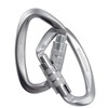 BRAVESHINE Heavy-Weight Carabiner - 2 Pack D Ring Snap Keychain