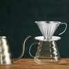 MERMOO YILAN Pour Over Coffee Dripper Stainless Steel Metal Reusable