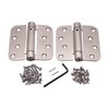 Hinge Outlet Adjustable Spring Hinges, 4 Inch with 5/8 Inch